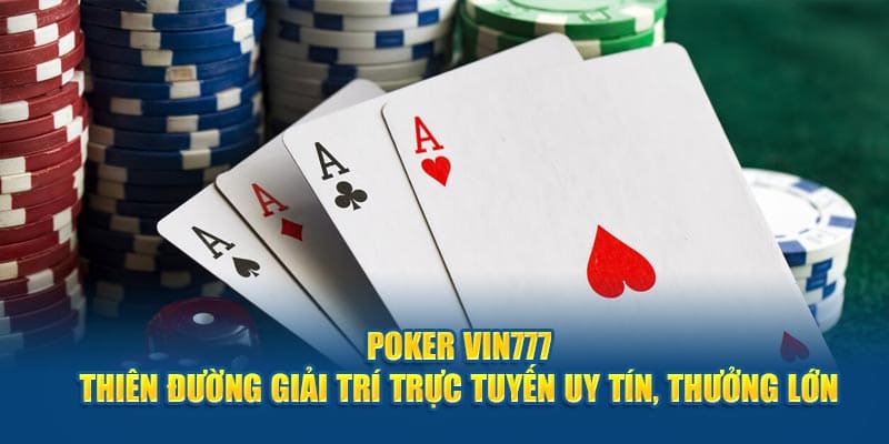 Poker vin777